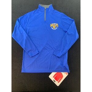 Badger Sport Youth Medium Blue Lake Arrowhead Grizzlies Summer Camp 2016 1/4 Zip